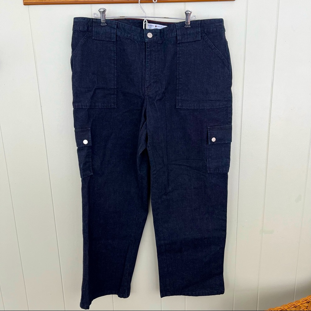 ✨like new✨ Tommy Hilfiger Dark Blue Denim Pants